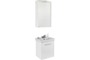 Тумба для комплекта Vod-Ok Мона 50 белая - 2