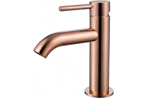 Смеситель для раковины Abber Wasser Kreis розовое золото