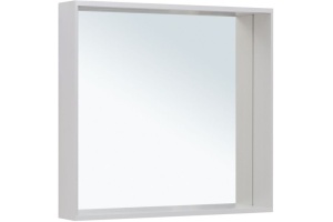 Зеркало Allen Brau Reality 80 с подсветкой серебро матовый - 3