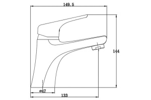 Смеситель для раковины KAISER ECO (11) - 2