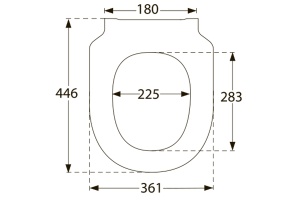 Сиденье для унитаза Villeroy&Boch Subway 3.0 белое с системой микролифт - 3