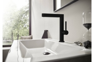 Смеситель для раковины Hansgrohe Finoris 230 черный матовый - 2