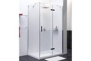 Душевой уголок Wasserkraft Aller Black 10H06RB 120x80 см - 2