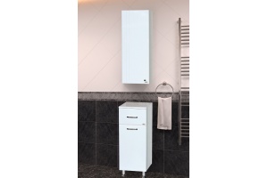 Тумба Misty Люси 30 с бельевой корзиной - 2