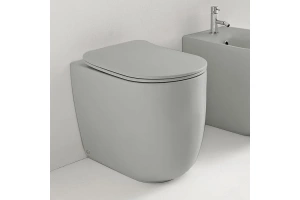 Унитаз приставной Kerasan Nolita серый матовый (531859) - 2