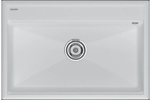 Мойка кухонная Paulmark Stepia 75 белый матовый