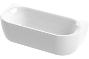 Передняя панель для акриловой ванны 180x5x40 (METAURO-wall-180-SCR-W37) - 2