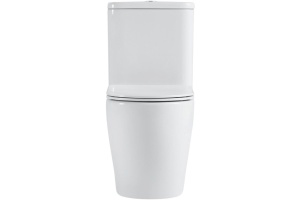 Унитаз напольный Black&White Universell белый с сиденьем микролифт - 2