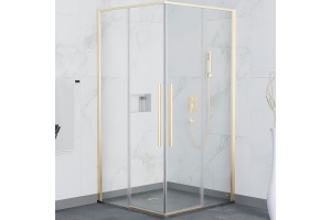 Душевой уголок RGW Stilvoll SV-31G 90х90 профиль золото стекло прозрачное