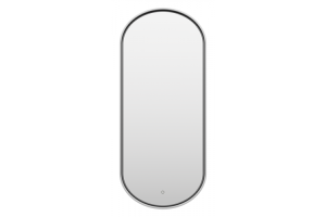 Зеркало Brevita Saturn 50x115 с подсветкой, платина (SAT-Dro1-050-platinum)