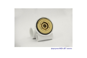 Ванна акриловая WHITECROSS Layla Slim Soft 180x80 с гидромассажем белый - золото - 3