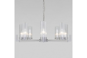 Подвесная люстра Eurosvet Arganie 60133/8 серебро