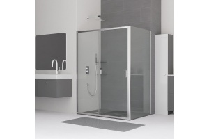 Душевой уголок RGW Classic CL-48 120x80 профиль хром стекло прозрачное - 2