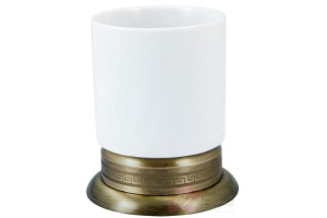 Стакан для зубных щеток настольный Boheme Barocco бронза