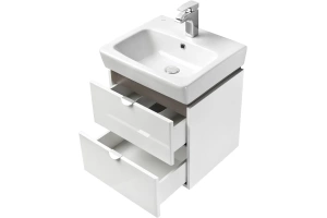 Тумба с раковиной Aquaton Скай 60 белый - 3