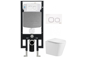 Комплект Weltwasser AMBERG 497 + SALZBACH 004 GL-WT + AMBERG RD-WT (10000006666)