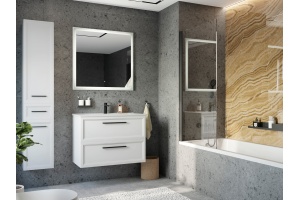 Тумба с раковиной STWORKI Эстерсунд 90 белая матовая - 3