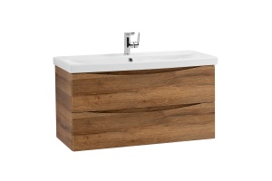 Тумба с раковиной BelBagno Marino-Cer 80 светлое дерево - 3