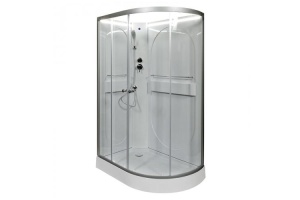 Душевая кабина Deto L 120х80 хром (L620LNLED) - 2