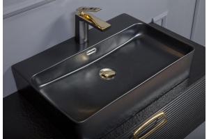Мебельная раковина Armadi Art Vallessi 875, черная