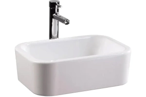 Раковина накладная beWash Ontario 49 белый глянец