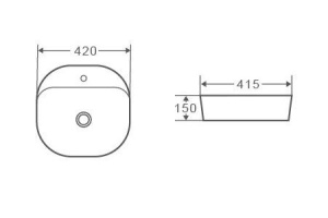 Раковина Grossman GR-3028 - 3