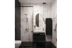 Раковина - столешница Art Flat 80 белый - 2