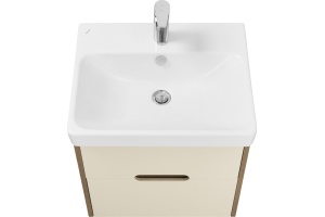 Тумба под раковину Aquaton Оливия 55 светлое дерево-бежевый
