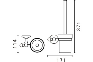 Ершик Art&Max Antic Crystal AM-E-2681SJ-Do - 3