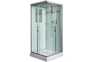 Душевая кабина Weltwasser WW500 LAINE 1002 100х100 хром (10000003263)