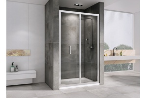 Душевая дверь ABBER Sonnenstrand 90 профиль хром (AG07090) - 2