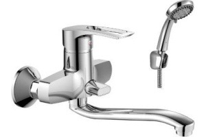 Смеситель для ванны Rossinka  хром (T40-34)