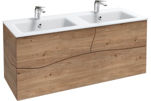 Тумба для комплекта Jacob Delafon Sherwood EB1834RU-P6 120 натуральный дуб