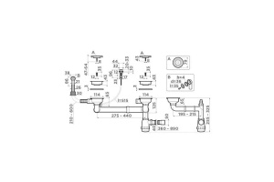 Сифон для кухонной мойки Omoikiri античная латунь (4957093) - 2