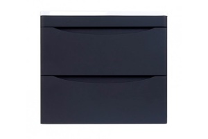 Тумба под раковину Style Line Бергамо мини 60 Люкс Plus, черный (СС-00002318)