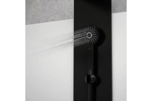 Душевая кабина Black&White Galaxy 90х90 черная с гидромассажем - 3