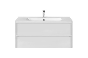 Тумба с раковиной Vincea Vico 100 белая