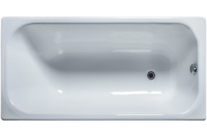 Чугунная ванна Универсал Ностальжи 140x70 см, пристенная, на ножках