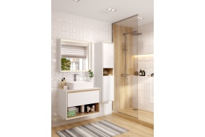 Тумба для комплекта Cersanit Louna 80 со столешницей - 2