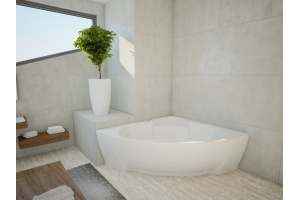 Акриловая ванна 140x140 см Aquatek Поларис-1 POL1-0000030, белый - 3