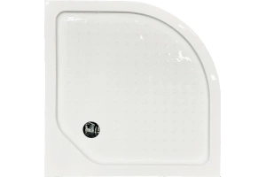 Душевой уголок Royal Bath HK 100x100 профиль черный стекло прозрачное - 3