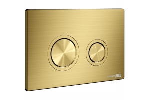 Система инсталляции для унитазов Wasserkraft Aller кнопка смыва золото матовый - 3