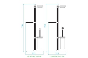 Набор Cezares OLIMP (OLIMP-WCS-03/24-Sw) - 3