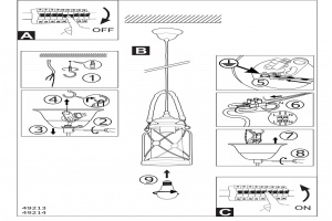 Подвесной светильник Eglo ПРОМО Bradford 49214 - 2
