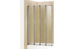 Шторка на ванну Weltwasser WW100 100ZA4- 90х140 хром (10000002759)