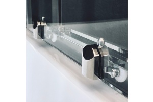 Душевой уголок Royal Bath HP 120х90 с поддоном профиль хром стекло прозрачное - 2