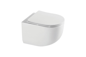 Унитаз подвесной Globo VT1-52T Tornado, цвет белый, ультратонкое soft-close сиденье, , шт