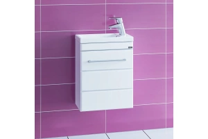 Тумба с раковиной Санта Омега 40 белый