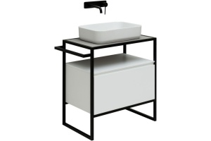 1.31001.WM PRIORITY Тумба 70, white matt (274288)