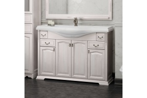 Тумба с раковиной Opadiris Риспекто 120 слоновая кость